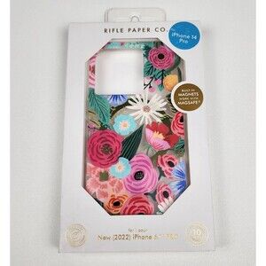 Rifle Paper Co iPhone 14 Pro Case 10ft Drop Protection - Floral MagSafe